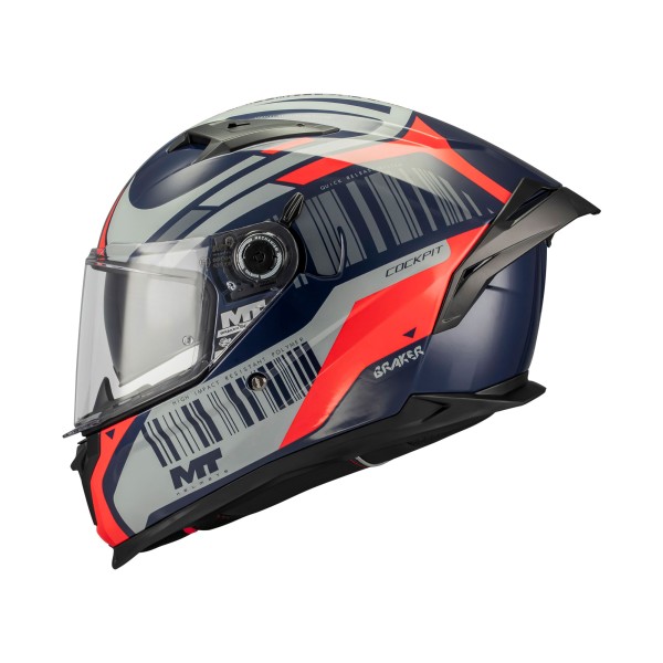 MT Mt braker sv cockpit c5 gloss navy grey red 